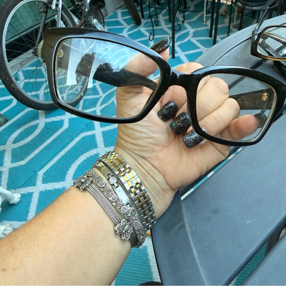 Dior Olive Brown Rectangular Eyeglass Frames - image 6